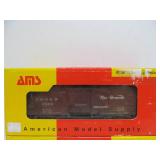 Lot of 7 Mint in Box AMS Train Cars - "On3" Scale