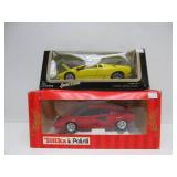 2 Mint in Box LAMBORGHINI Diecast Cars