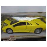 2 Mint in Box LAMBORGHINI Diecast Cars