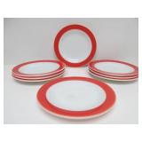 Lot of Vintage PYREX Coffee Cups / Saucers & Dinner Plates