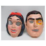 Vintage Halloween Masks w/Box