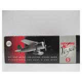 2 Mint in Box Diecast Metal Airplane Banks