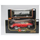2 Mint in Box JAGUAR Diecast Cars