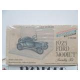 Group of NOS Vintage Classic Car Model Kits - 1929 Ford etc