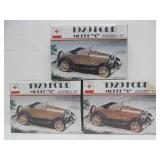 Group of NOS Vintage Classic Car Model Kits - 1929 Ford etc