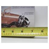 Group of NOS Vintage Classic Car Model Kits - 1929 Ford etc