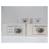 Large Group of Mint in Box HIGHWAY MINIATURES Scale Model Vehicles & Accessories