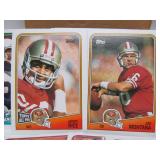 Great Condition Near Mint+ 1988 Topps Football Cards