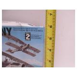 2 Lindberg CURTISS JENNY Airplane Models - One Sealed