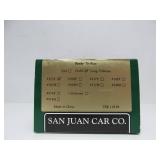 2 Mint in Box SAN JUAN Car Company Rio Grande Train Cars