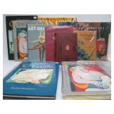 Estate Lot of Large Hardcover Coffee Table Books on Art & Famous Artists