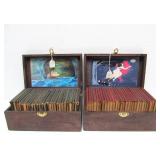 2 Boxes w/Antique 