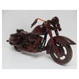 Very Cool Carved Wood 13.5" Motorcycle