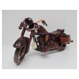 Very Cool Carved Wood 13.5" Motorcycle
