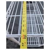 Tri-Metro Metal Wire Shelf & 5-Tier Heavy Duty Plastic Shelf