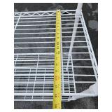 Tri-Metro Metal Wire Shelf & 5-Tier Heavy Duty Plastic Shelf