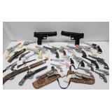 LARGE Lot of Assorted Vintage Cap Guns