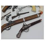 LARGE Lot of Assorted Vintage Cap Guns