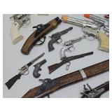 LARGE Lot of Assorted Vintage Cap Guns