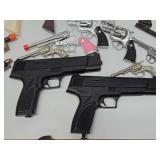 LARGE Lot of Assorted Vintage Cap Guns