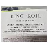 Unused KING KOIL Queen Size Double-High Air Mattress