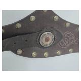 Very Cool Thick Leather HARLEY DAVIDSON Belt