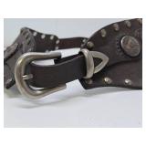 Very Cool Thick Leather HARLEY DAVIDSON Belt