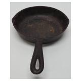 Antique Cast Iron Skillet Marked "3F"
