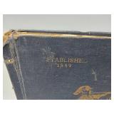 Awesome LARGE Antique Catalog/Sample Book from the Herald Tailoring Company