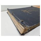 Awesome LARGE Antique Catalog/Sample Book from the Herald Tailoring Company