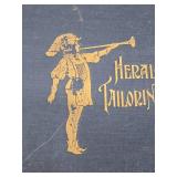 Awesome LARGE Antique Catalog/Sample Book from the Herald Tailoring Company
