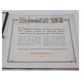 Awesome LARGE Antique Catalog/Sample Book from the Herald Tailoring Company