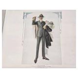 Awesome LARGE Antique Catalog/Sample Book from the Herald Tailoring Company