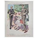Awesome LARGE Antique Catalog/Sample Book from the Herald Tailoring Company