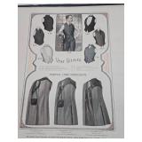 Awesome LARGE Antique Catalog/Sample Book from the Herald Tailoring Company