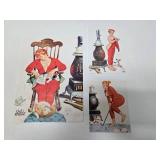 HUGE Lot of Vintage HILDA Pinup Artwork Calendars etc