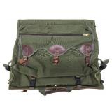 Quality BOYT Green Canvas & Leather Pak/Bag #1