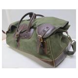 Quality BOYT Green Canvas & Leather Pak/Bag #2