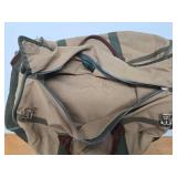 Quality Vintage GOKEYS Canvas & Leather Pak/Bag #2