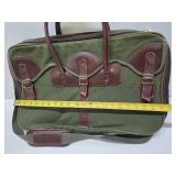 Quality BOYT Green Canvas & Leather Pak/Bag #3