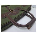 Quality BOYT Green Canvas & Leather Pak/Bag #3