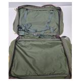 Quality BOYT Green Canvas & Leather Pak/Bag #3
