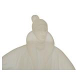 Vintage Art Deco Acrylic / Lucite Sculpture - Lady in Coat