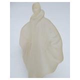 Vintage Art Deco Acrylic / Lucite Sculpture - Lady in Coat