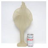 Vintage Art Deco Acrylic / Lucite Sculpture - Lady in Coat