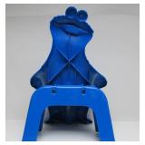 Excellent Vintage 1979 SESAME STREET Chairs - Big Bird & Cookie Monster