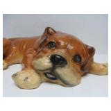 Large Vintage Highly Detailed MARWAL Bulldog Sculpture