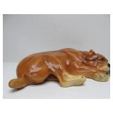 Large Vintage Highly Detailed MARWAL Bulldog Sculpture