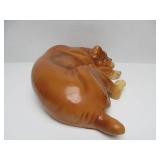 Large Vintage Highly Detailed MARWAL Bulldog Sculpture