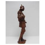 Excellently Carved Old Vintage Medieval Wood Sculpture